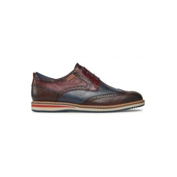 Pantofi barbati  302997541 - Piele naturala - Maro