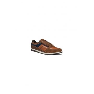 Pantofi barbati  304070501 - Piele ecologica - Maro