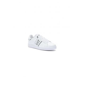Pantofi sport barbati  303176297 - Piele naturala - Alb