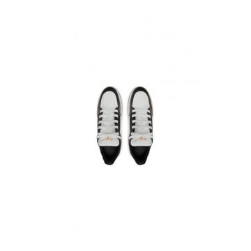 Pantofi sport barbati  303642402 - Piele naturala - Alb