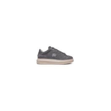 Pantofi sport barbati  305061614 - Piele naturala - 46 EU - Gri