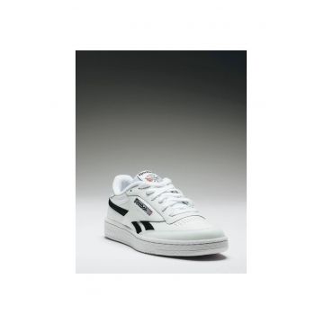 Pantofi sport barbati  din piele naturala - alb