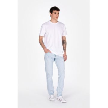 Blugi drepti cu model uni