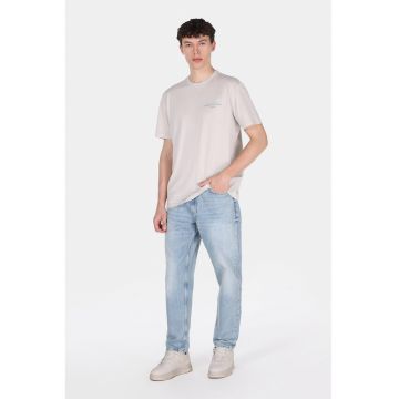 Blugi relaxed-fit cu talie medie