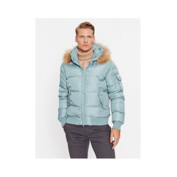 Geaca barbati -  303225490 - Poliester - Albastru - Albastru