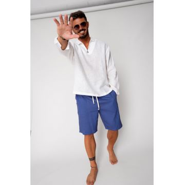 Pantaloni scurt din IN cu snur 17233