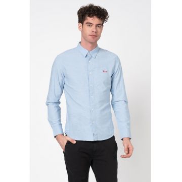 Camasa uni slim fit