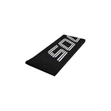 Fular unisex -  590416 - Acril - Negru - One size INTL
