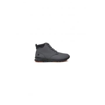 Ghete barbati  303980610 - Piele naturala - Gri