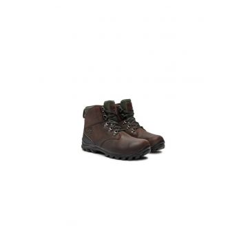Ghete barbati  304467547 - Piele naturala - 41 EU - Maro