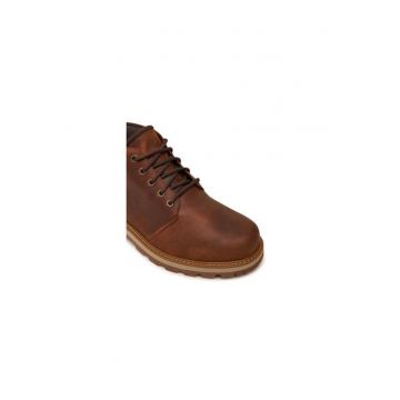 Ghete barbati  304467684 - Piele naturala - 45 EU - Maro