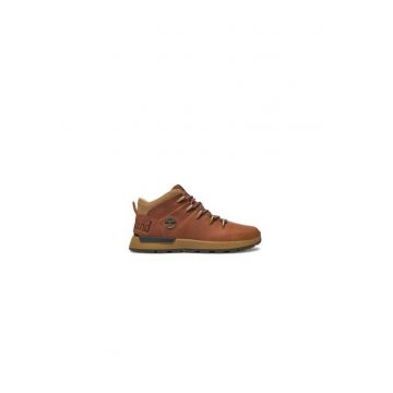 Ghete barbati  304467882 - Piele naturala - 41 EU - Maro
