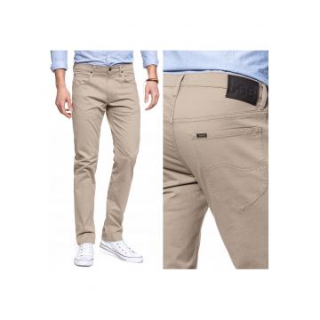 Pantaloni Din Material -  Daren Zip Fly - Croi: Straight Fit - Tip De Pantaloni: Drept - Inchidere: Fermoar - Compozitie Material: 99% Bumbac - 1% Elastan - 32/32 - Bej