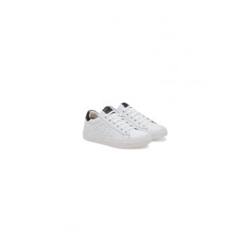 Pantofi sport barbati  304633782 - Piele naturala - Alb