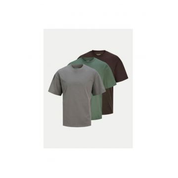 Set 3 tricouri barbati -  304944598 - Bumbac - Multicolor
