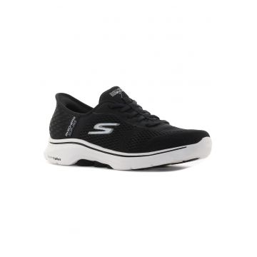 Slip-Ins - GO Walk 7 - Free Hand 2 pantofi negri pentru bărbați Mărimea: