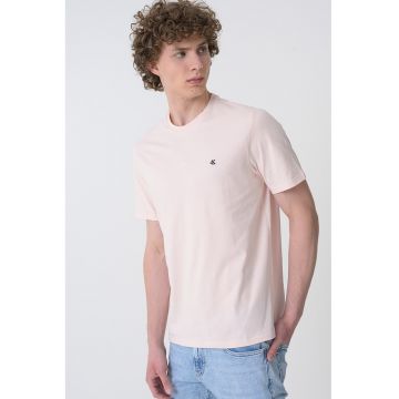 CALVIN KLEIN - Tricou uni de bumbac