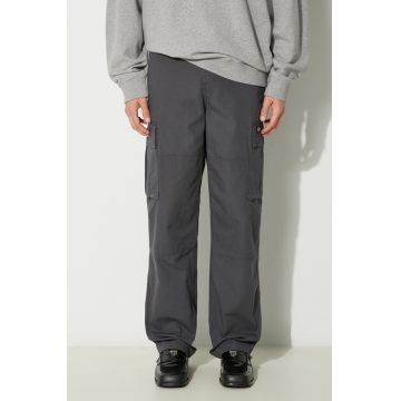 Dickies pantaloni Eagle Bend Pant barbati, culoarea gri, drept, DK0A4X9X0 Dickies pantaloni Eagle Bend Pant barbati, culoarea gri, drept, DK0A4X9X0