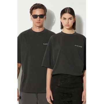 Filling Pieces tricou din bumbac Boxy Vintage culoarea negru, neted, 74413780626 Filling Pieces tricou din bumbac Boxy Vintage culoarea negru, neted, 74413780626