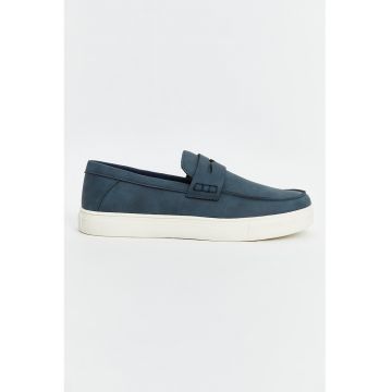 Pantofi loafer cu model uni