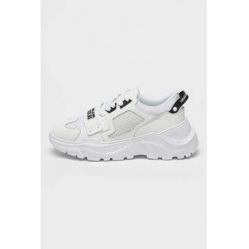 Pantofi sport de piele cu logo