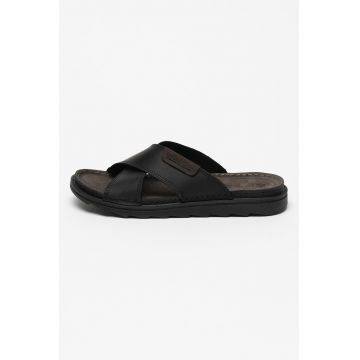Papuci de piele Asher