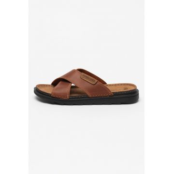 Papuci de piele Asher