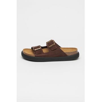 Papuci de piele intoarsa Julien