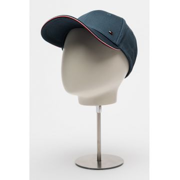 Sapca baseball din bumbac organic cu detaliu cu logo discret