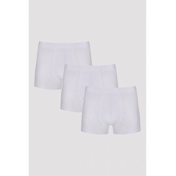 Set de boxeri cu model uni - 3 perechi