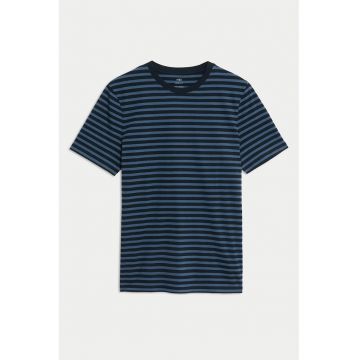 Tricou de bumbac cu dungi