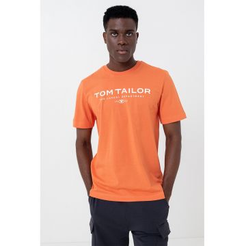 Tricou de bumbac cu imprimeu logo