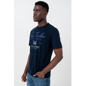 Tricou de bumbac cu imprimeu logo