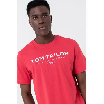 Tricou de bumbac cu imprimeu logo