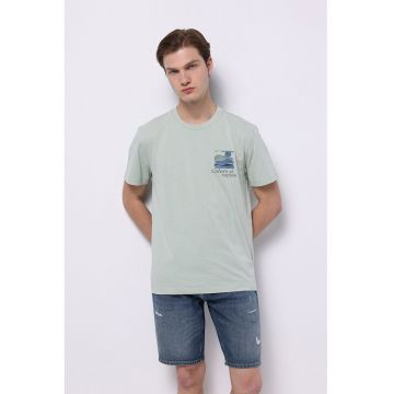 Tricou din bumbac cu imprimeu grafic