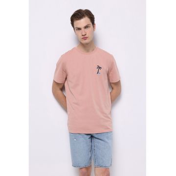 Tricou din bumbac cu imprimeu pe partea din spate