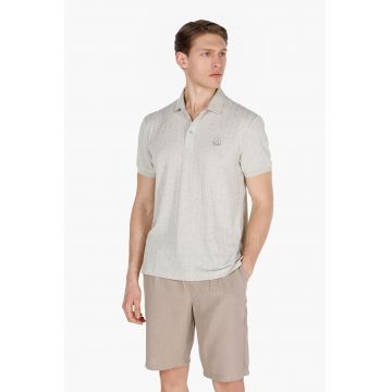 Tricou polo uni regular fit