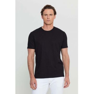 Tricou slim-fit din amestec de bumbac