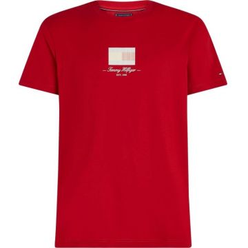 Tricou Tommy Hilfiger ITHACA FLAG TEE