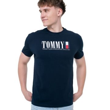 Tricou Tommy Hilfiger TJM REG TOMMY DNA FLAG TEEEXT