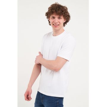 Tricou uni din bumbac