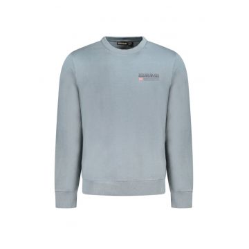 Bluza barbati - cu mini logo - Regular fit - Gri -