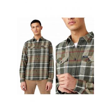 Camasa Barbati - Camasa Cu 2 Buzunare - M INTL - Verde - Croi Regular Fit - Inchidere Nasturi - Compozitie Material 100% Bumbac - Numar Buzunare 2 Camasa Barbati - Camasa Cu 2 Buzunare - M INTL - Verde - Croi Regular Fit - Inchidere Nasturi - Compozitie Material 100% Bumbac - Numar Buzunare 2