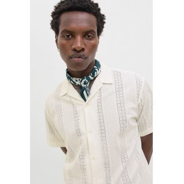 Camasa de bumbac cu perforatii