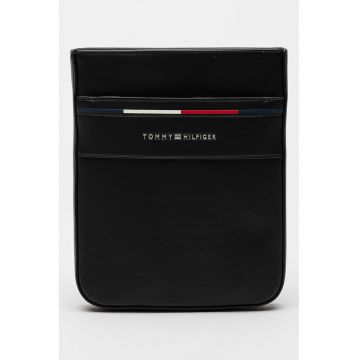 Geanta crossbody din piele ecologica cu logo