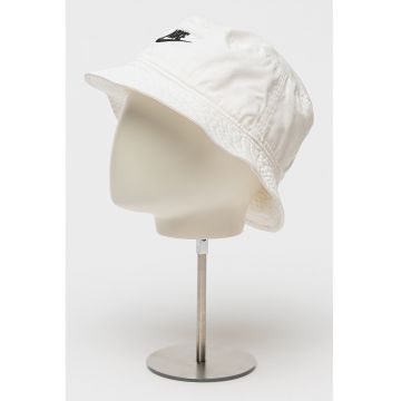 Palarie bucket din bumbac cu logo brodat