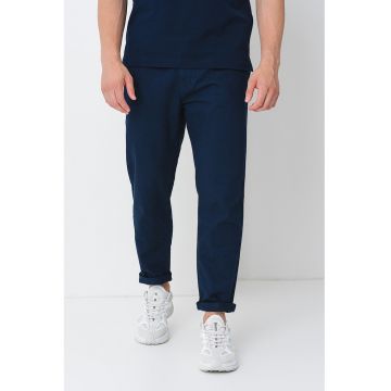 Pantaloni chino cu logo
