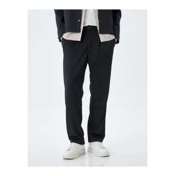 Pantaloni chino cu snur de ajustare in talie
