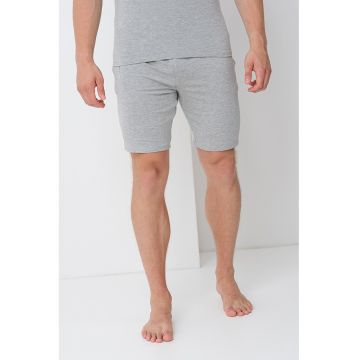 Pantaloni de pijama din amestec de modal cu banda logo in talie
