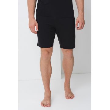 Pantaloni de pijama din amestec de modal cu banda logo in talie